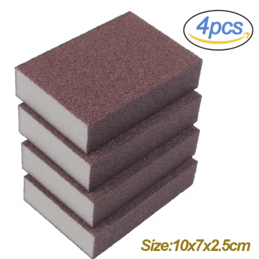 Magic Carborundum Sponge Eraser Rust And Scale Removing Cleaning Pads 1 To 8 Pcs 14