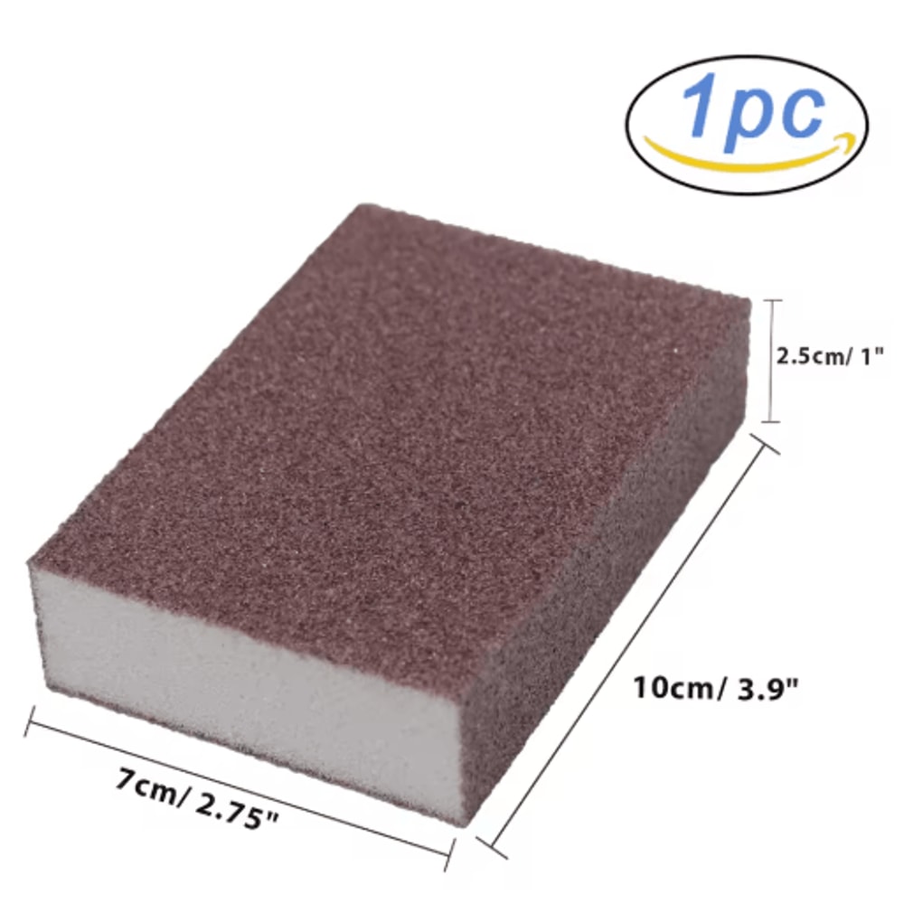 Magic Carborundum Sponge Eraser Rust And Scale Removing Cleaning Pads 1 To 8 Pcs 16