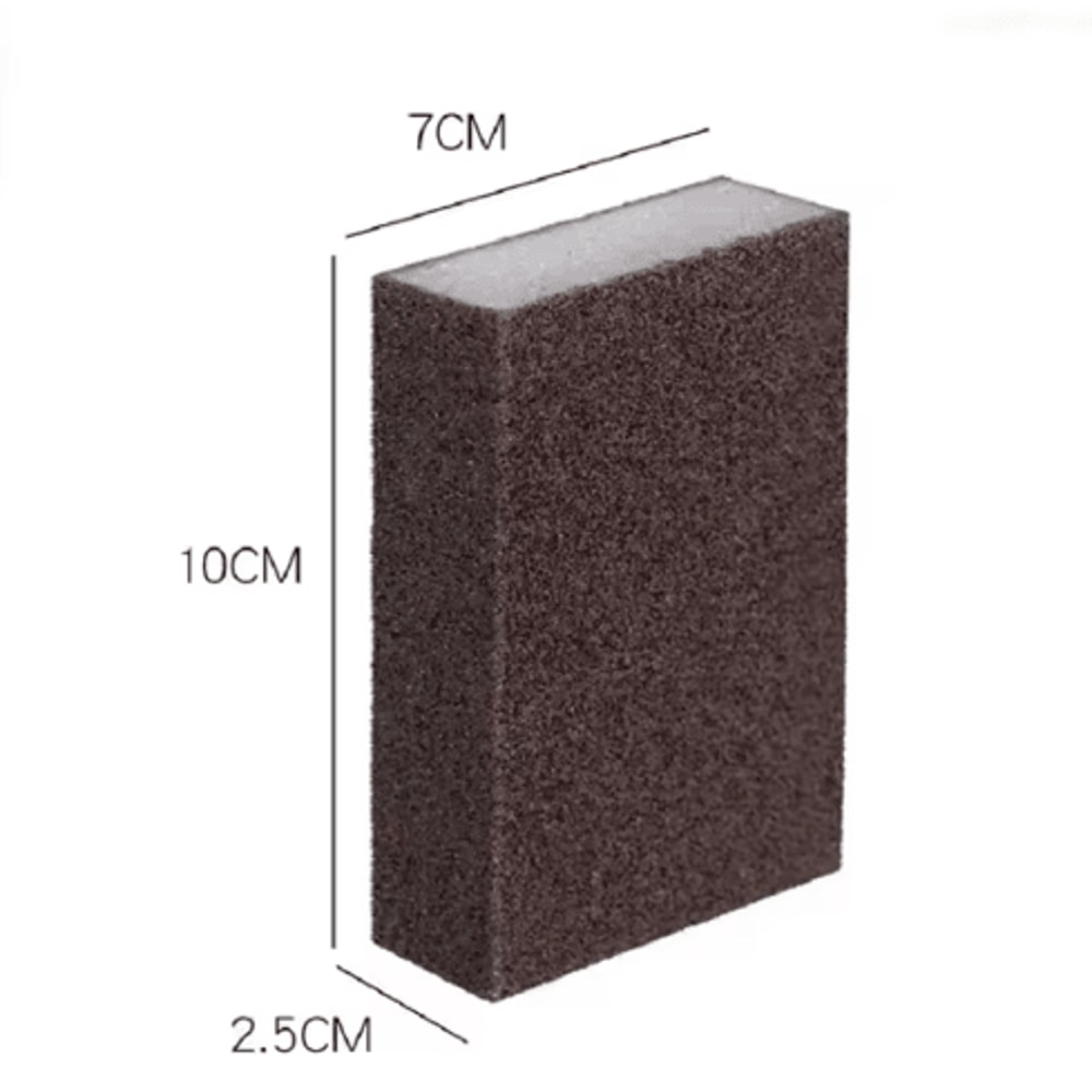 Magic Carborundum Sponge Eraser Rust And Scale Removing Cleaning Pads 1 To 8 Pcs 18