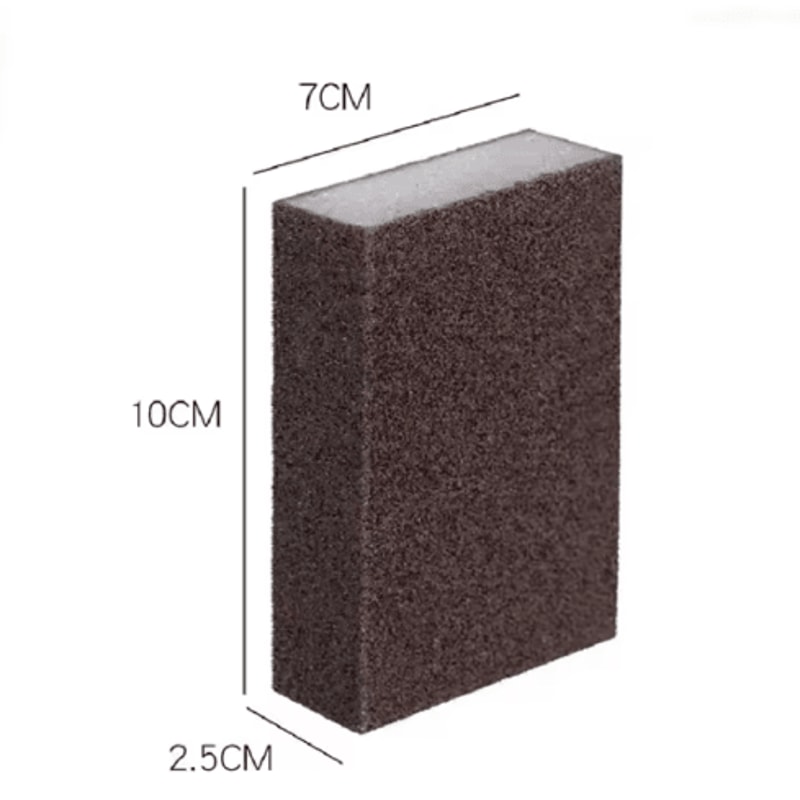 Magic Carborundum Sponge Eraser Rust And Scale Removing Cleaning Pads 1 To 8 Pcs 18