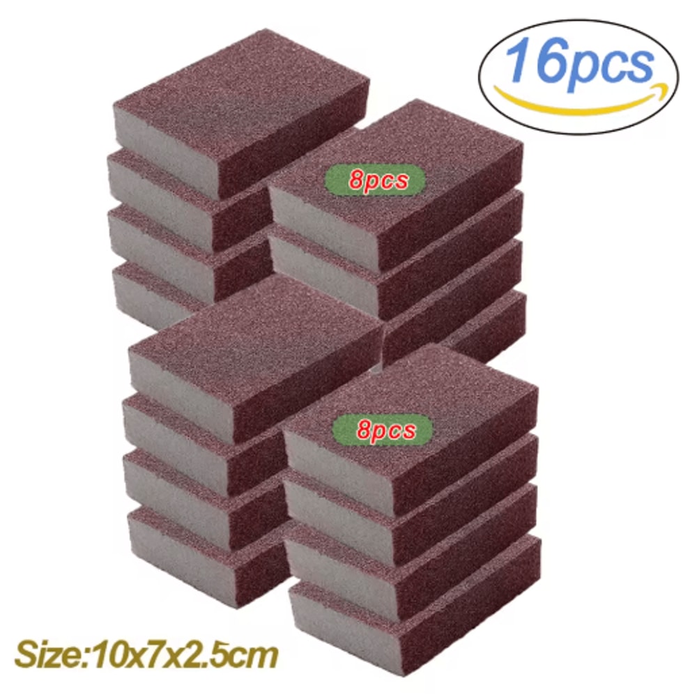 Magic Carborundum Sponge Eraser Rust And Scale Removing Cleaning Pads 1 To 8 Pcs 7