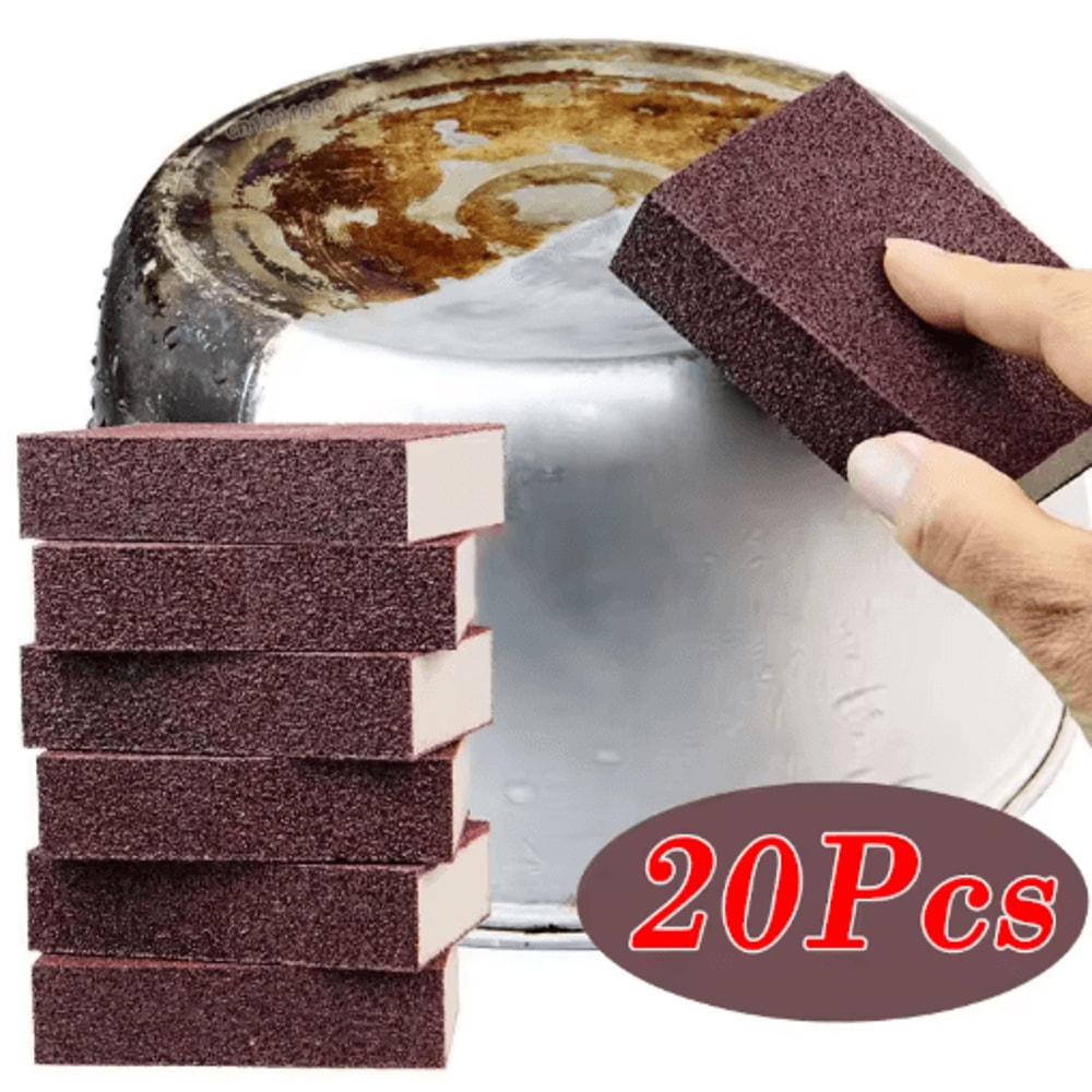 Magic Carborundum Sponge Eraser Rust And Scale Removing Cleaning Pads 1 To 8 Pcs 0