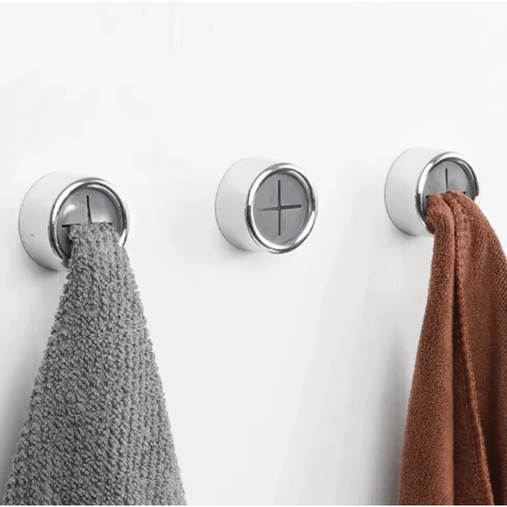 Self Adhesive Towel Plug Holder Wall Mounted Towel And Rag Clips 1 To 4 Pcs 14