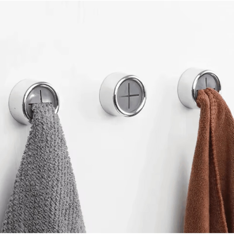 Self Adhesive Towel Plug Holder Wall Mounted Towel And Rag Clips 1 To 4 Pcs 14