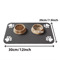 Absorbent Pet Feeding Mat With Waterproof Backing Quick Dry Placemat For Dogs And Cats 1