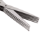 Multi Functional Stainless Steel 3 To 5 Layer Kitchen Scissors Herb And Scallion Cutter 1