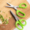Multi Functional Stainless Steel 3 To 5 Layer Kitchen Scissors Herb And Scallion Cutter 4