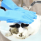 Silicone Cat Bathing Glove Gentle Grooming And Shampoo Massage Brush 8