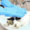 Silicone Cat Bathing Glove Gentle Grooming And Shampoo Massage Brush 8