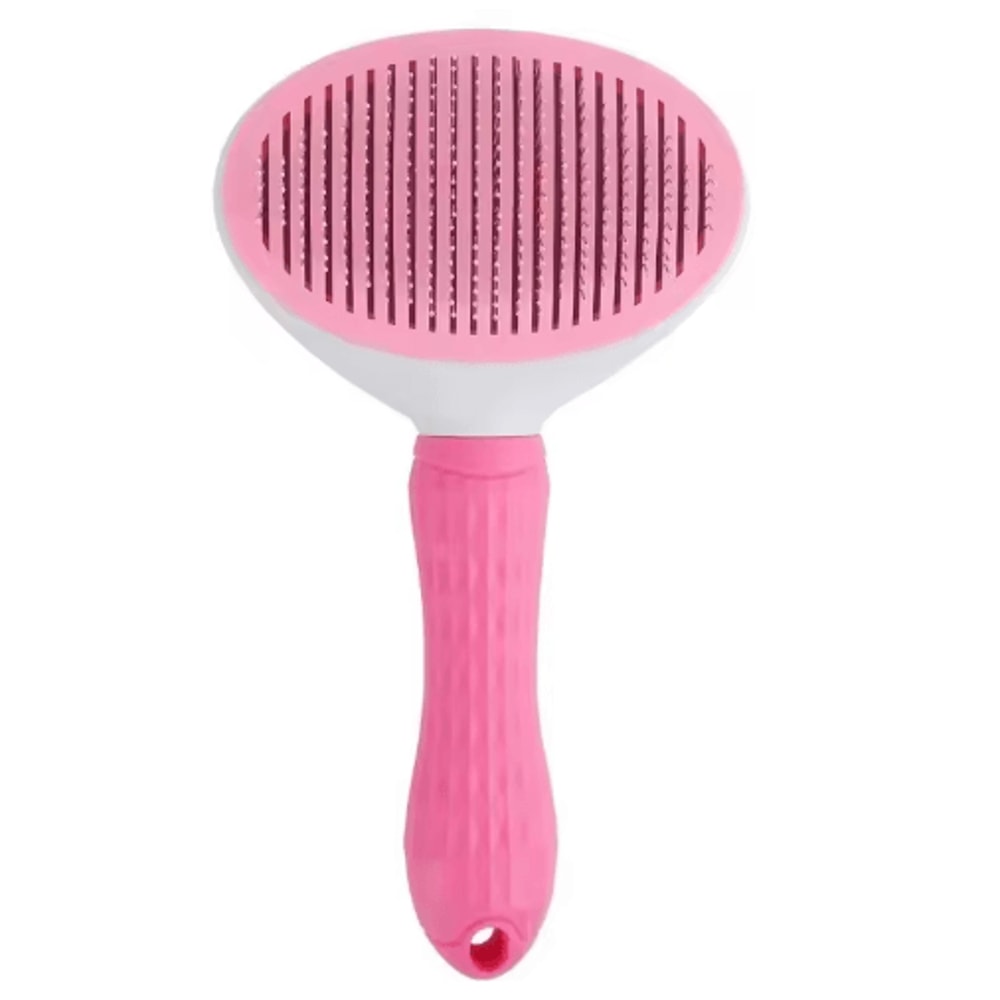 Self Cleaning Pet Hair Remover Brush Dematting Grooming Comb For Dogs And Cats 1