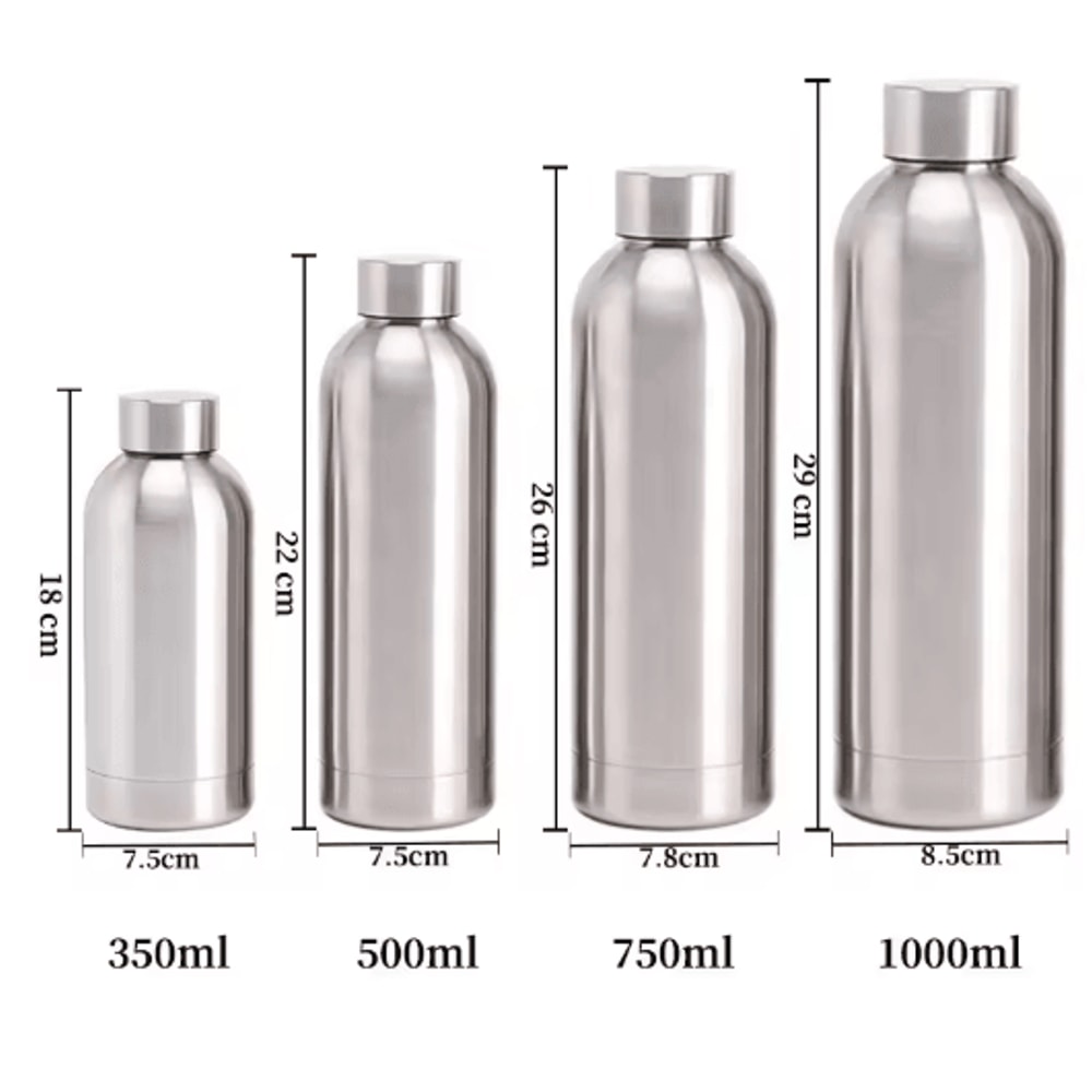 Stainless Steel Water Bottle For Sports And Travel 1