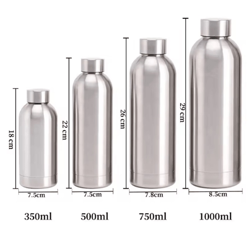 Stainless Steel Water Bottle For Sports And Travel 1
