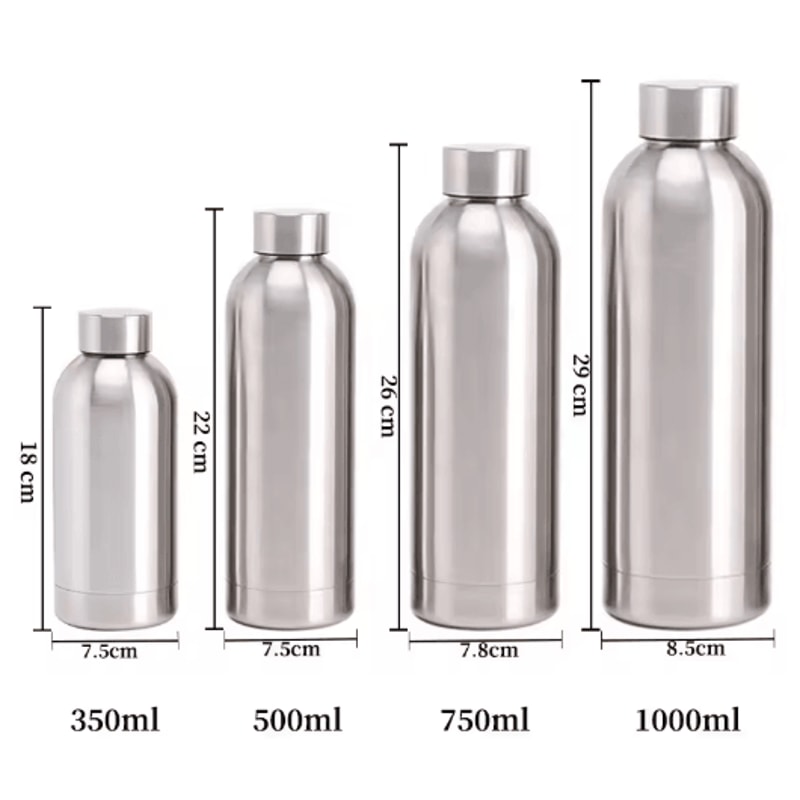 Stainless Steel Water Bottle For Sports And Travel 2
