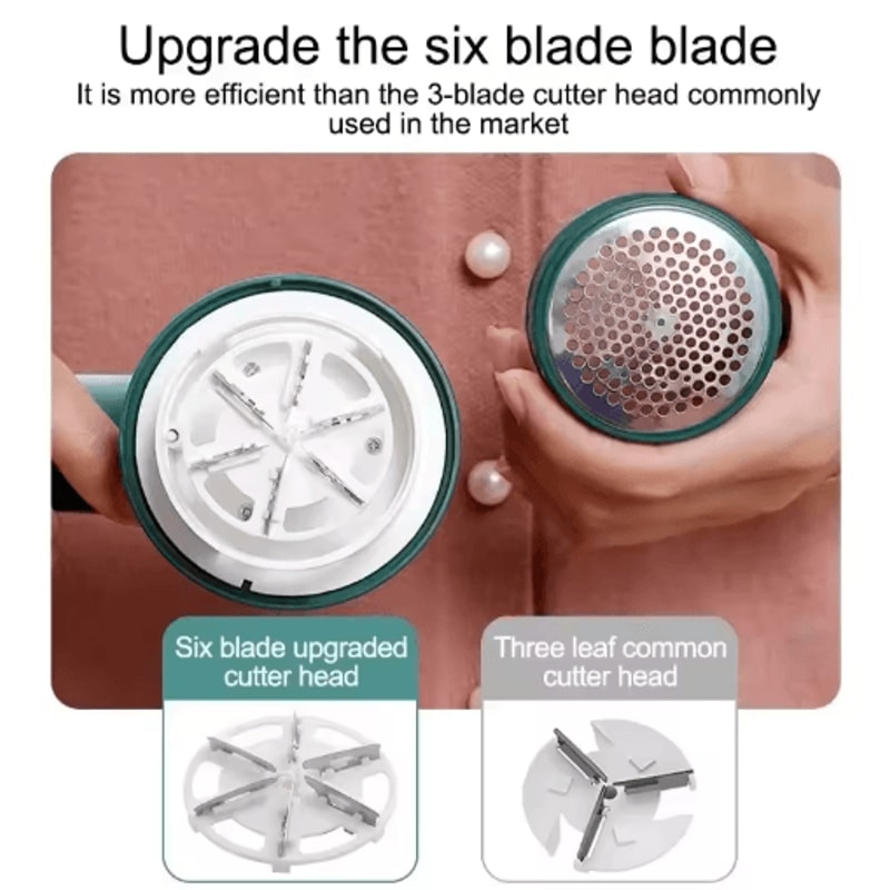 Rechargeable Electric Lint Remover Fabric Shaver For Clothes And Sweaters 5