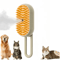 3 In 1 Pet Steam Spray Massage Brush One Button Grooming Comb For Cats And Dogs 2