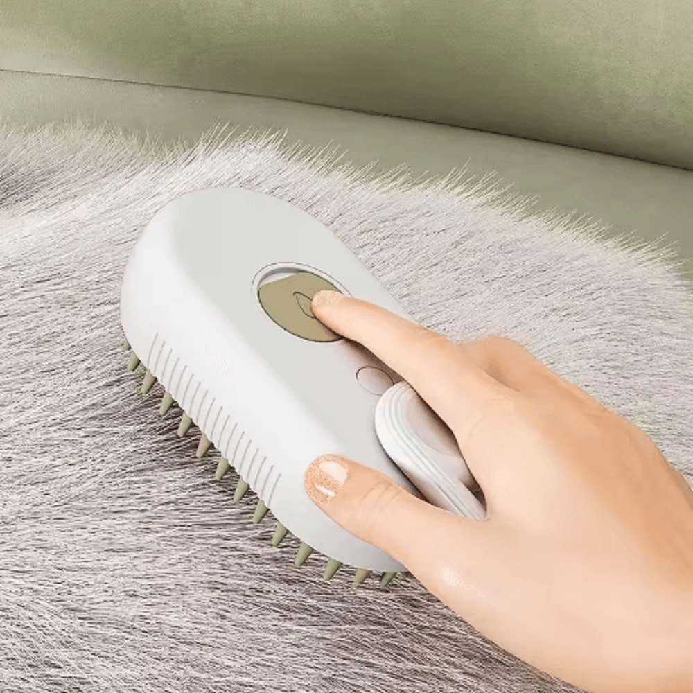 3 In 1 Pet Steam Spray Massage Brush One Button Grooming Comb For Cats And Dogs 6