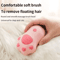 Cute Pink Silicone Pet Steam Massage Brush Floating Hair Bath And Grooming Comb 1