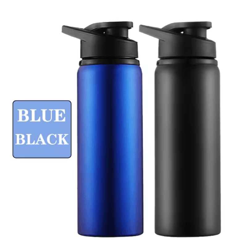 Metal Portable Water Bottle Leakproof Reusable Sports Cup For Outdoor And Travel 7