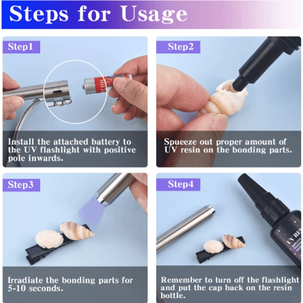 25g UV Resin Glue With Light Quick Drying Bonding And Welding Adhesive 7