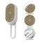 Cat Pet Steam Spray Massage Brush One Button Folding Grooming Comb With Floating Hair Design 3