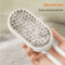 Cat Pet Steam Spray Massage Brush One Button Folding Grooming Comb With Floating Hair Design 6
