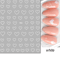 3D Nail Art Stickers Set Love Hearts Stars And Clouds French Tip Decals 3