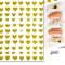 3D Nail Art Stickers Set Love Hearts Stars And Clouds French Tip Decals 5