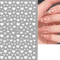 3D Nail Art Stickers Set Love Hearts Stars And Clouds French Tip Decals 16