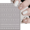 3D Nail Art Stickers Set Love Hearts Stars And Clouds French Tip Decals 0