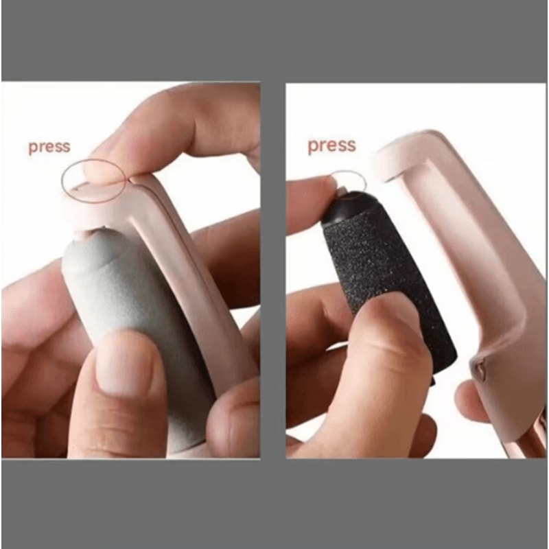 Electric Foot Grinder Electronic Callus Dead Skin Remover Pink 5