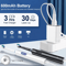 Rotary Rechargeable Electric Toothbrush For Adults 8 Soft Brush Heads 8