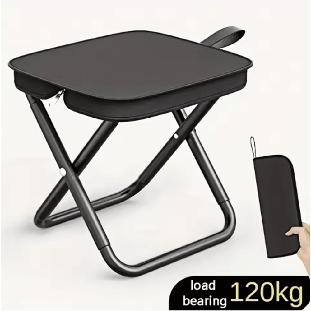 Portable Multifunctional Outdoor Folding Stool Ultralight Picnic Camping Fishing Chair 0