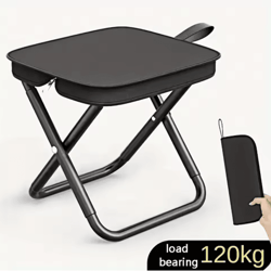 portable multifunctional outdoor folding stool – ultralight picnic, camping & fishing chair