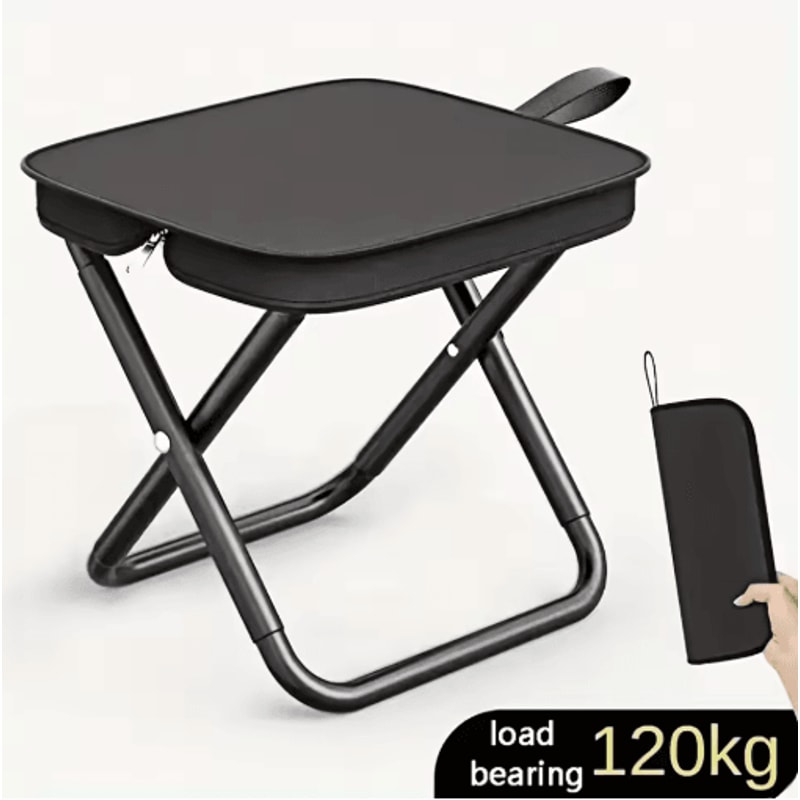 Portable Multifunctional Outdoor Folding Stool Ultralight Picnic Camping Fishing Chair 0