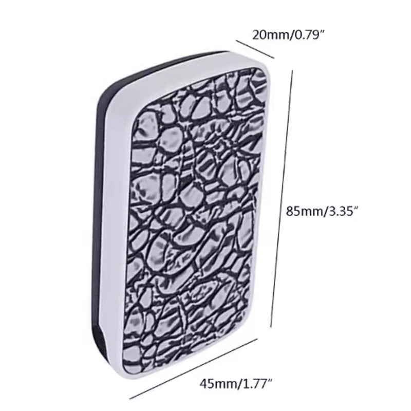 Portable LED Jewelry Loupe Magnifier 30 60 90 Mini Pocket Microscope 2