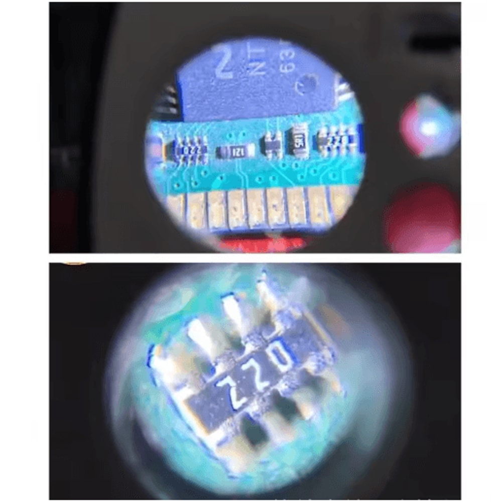 Portable LED Jewelry Loupe Magnifier 30 60 90 Mini Pocket Microscope 3