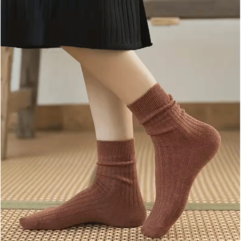 Vibrant Mixed Color Striped Comfort Crew Socks 5 To 20 Pairs Womens Everyday Essentials 6