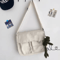 Canvas Crossbody Bag For Women Youth Fashion Shoulder Bag With Large Capacity 1