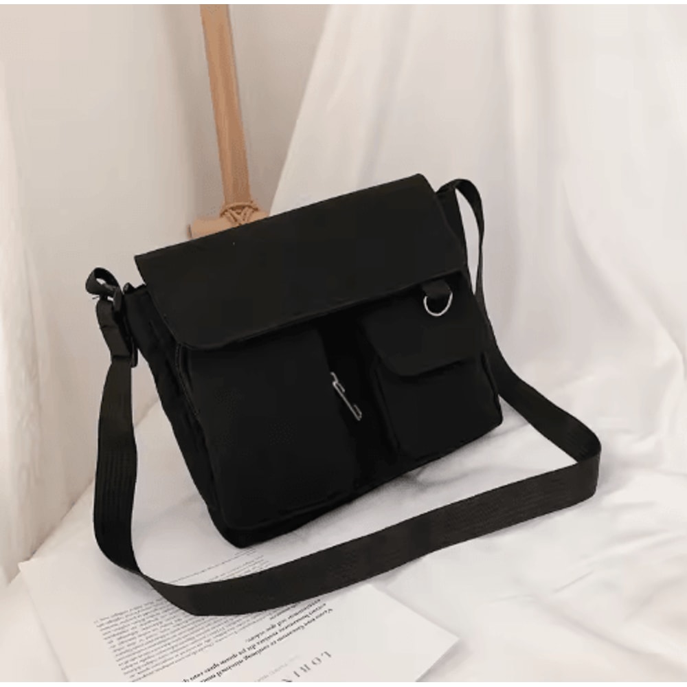 Canvas Crossbody Bag For Women Youth Fashion Shoulder Bag With Large Capacity 6