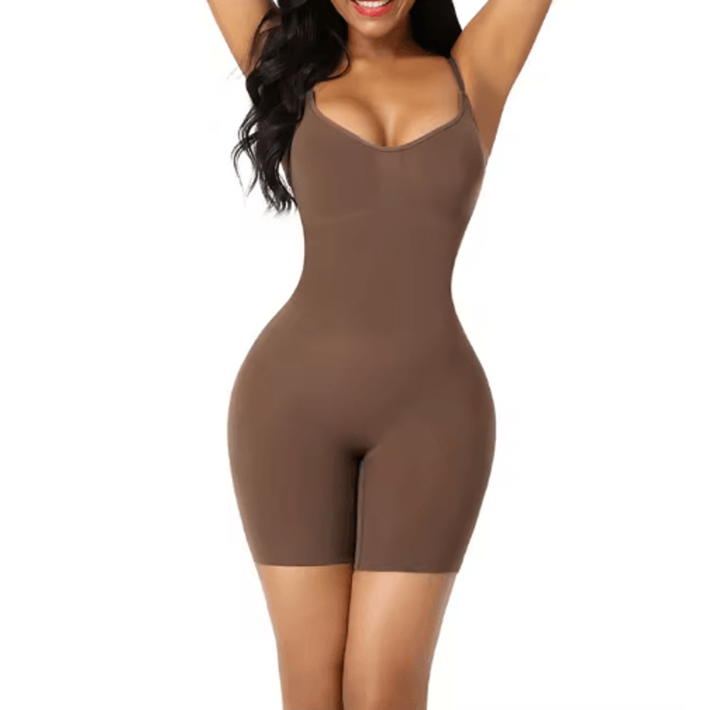 Seamless Tummy Control Shapewear Bodysuit Waist Cincher And Slimming Underwear For Women 1