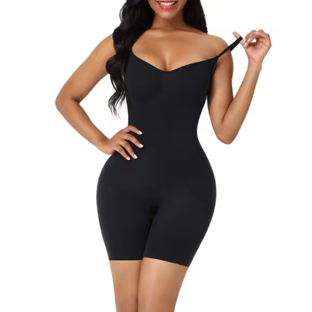 Seamless Tummy Control Shapewear Bodysuit Waist Cincher And Slimming Underwear For Women 3