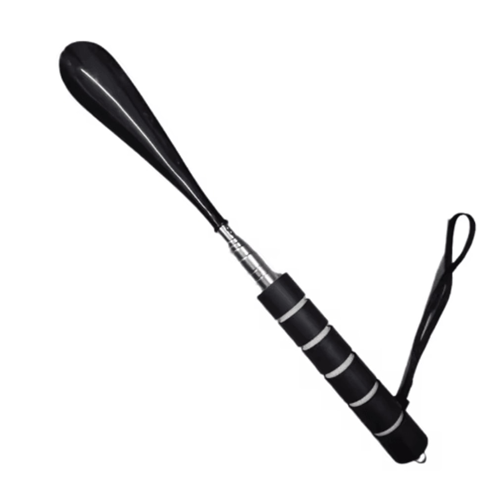 Stretchable Long Metal Shoehorn Adjustable 3071cm NoBend Shoe Spoon 5