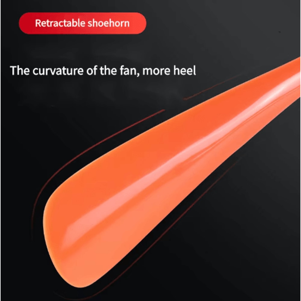 Stretchable Long Metal Shoehorn Adjustable 3071cm NoBend Shoe Spoon 9