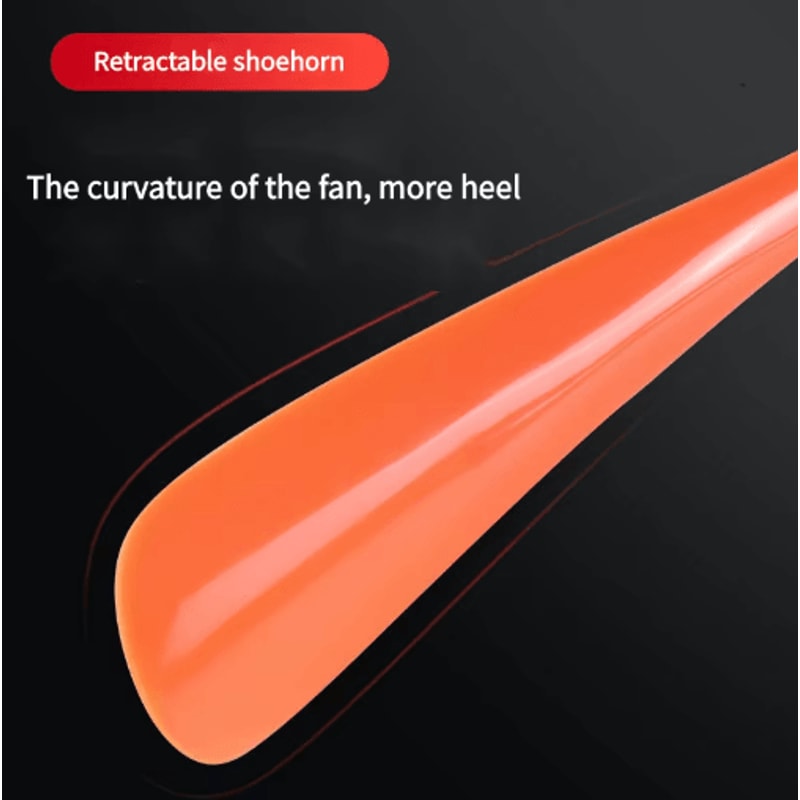 Stretchable Long Metal Shoehorn Adjustable 3071cm NoBend Shoe Spoon 9