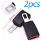Car Seat Belt Extender Buckle Thickened Straight Insert Safety Belt Lengthener 14
