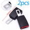Car Seat Belt Extender Buckle Thickened Straight Insert Safety Belt Lengthener 14