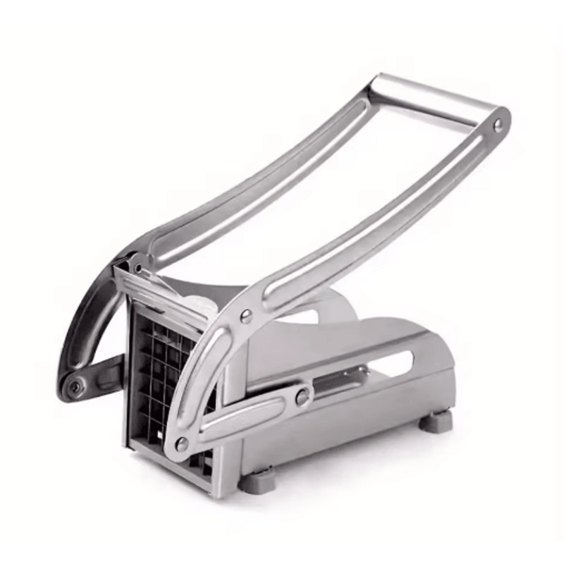 Stainless Steel 4in1 Manual Potato Cutter French Fries Slicer Dicer 1