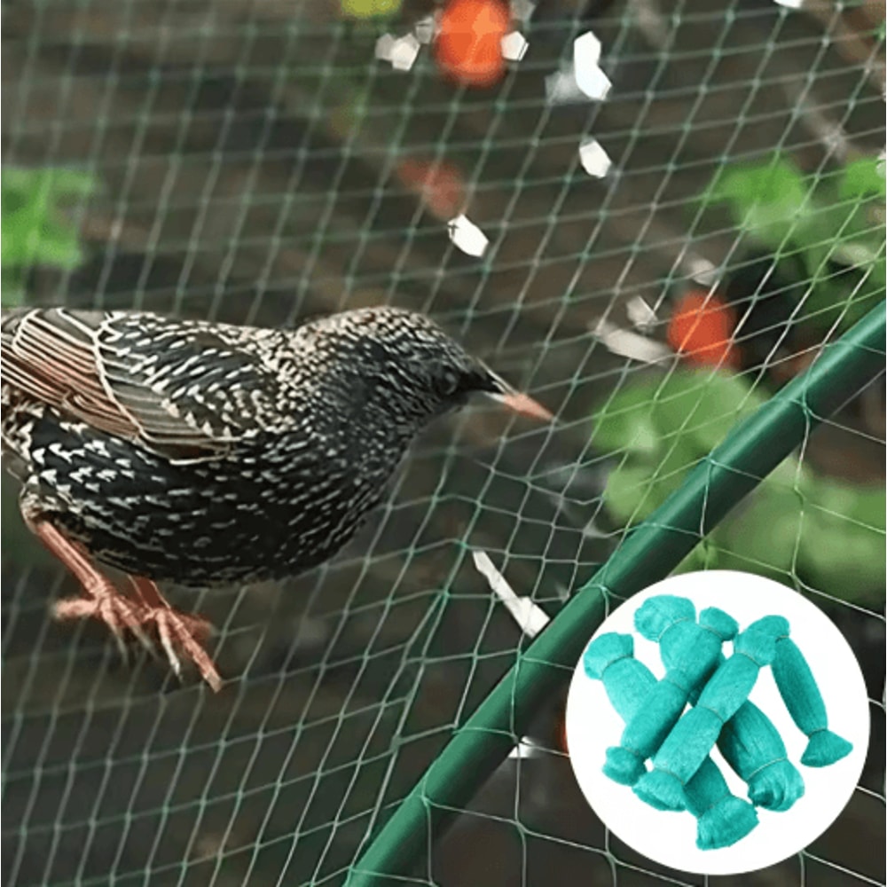 Garden BirdProof Nylon Net 20mm Mesh Plant Fruit Protection 1pc Optional Lengths 1