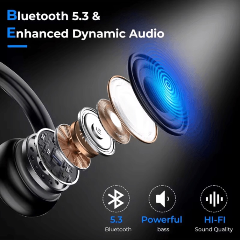 Xiaomi Mijia Wireless BoneConduction Bluetooth 53 Sports Earphones Ear Hook Headsets For Running 9