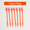 Stretch Silicone No Tie Shoelaces Elastic Laces For Sneakers 12 Pcs Set 1